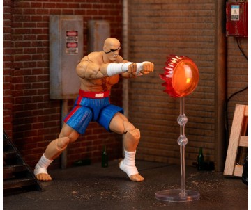 Jada 1/12 Action Figure - Street Fighter Deluxe - Sagat