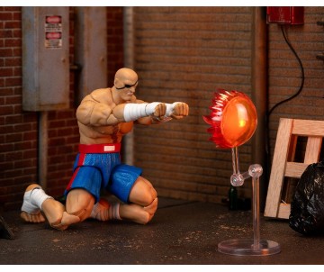 Jada 1/12 Action Figure - Street Fighter Deluxe - Sagat