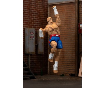 Jada 1/12 Action Figure - Street Fighter Deluxe - Sagat