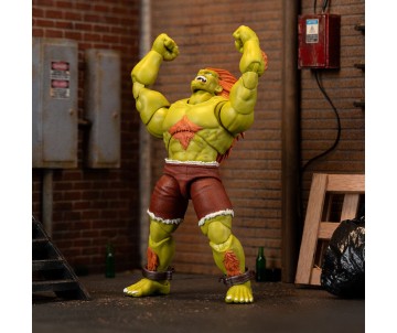 Jada 1/12 Action Figure - Street Fighter II, Blanka (Deluxe)