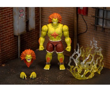 Jada 1/12 Action Figure - Street Fighter II, Blanka (Deluxe)