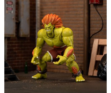 Jada 1/12 Action Figure - Street Fighter II, Blanka (Deluxe)
