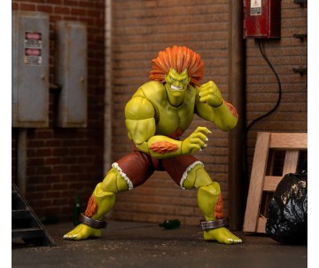 Jada 1/12 Action Figure - Street Fighter II, Blanka (Deluxe)