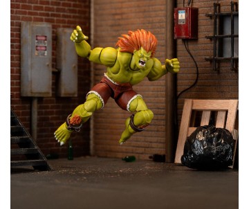 Jada 1/12 Action Figure - Street Fighter II, Blanka (Deluxe)