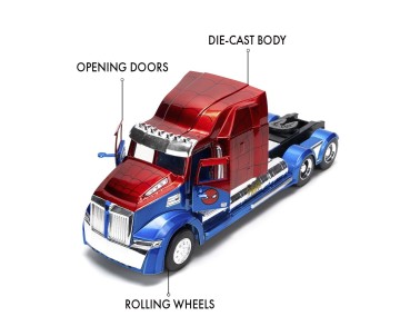 Jada 1/24 Peterbilt 379 (SPIDER-MAN Deco)