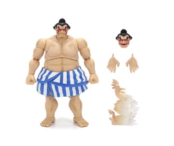 Jada 1/12 Street Fighter II Deluxe - E.Honda