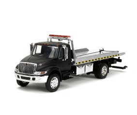 Jada 1/24 International Flatbed Tow Truck  - Primer Black