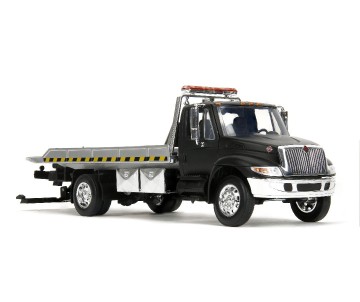 Jada 1/24 International Flatbed Tow Truck  - Primer Black