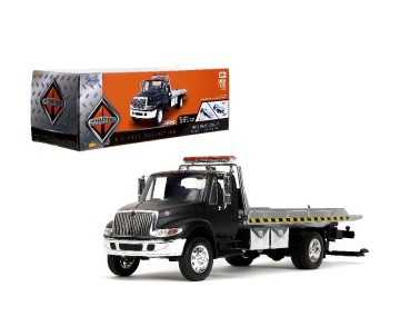 Jada 1/24 International Flatbed Tow Truck  - Primer Black