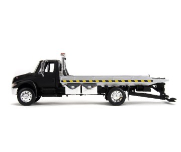 Jada 1/24 International Flatbed Tow Truck  - Primer Black