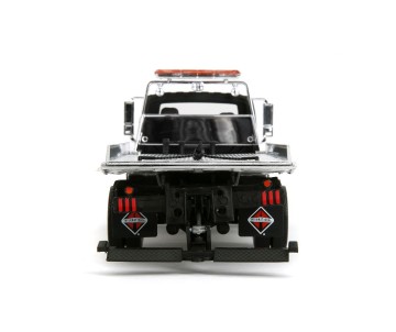 Jada 1/24 International Flatbed Tow Truck  - Primer Black