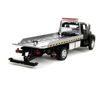 Jada 1/24 International Flatbed Tow Truck  - Primer Black