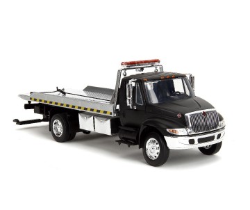 Jada 1/24 International Flatbed Tow Truck  - Primer Black