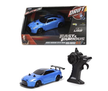 Jada 1/24 FF DRIFT R/C - BRIAN's Nissan GT-R R(35) Ben Sopra