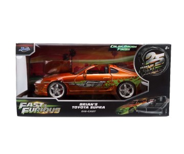 Jada 1/24 FF - Brian's Toyota Supra - Color Brush Finish