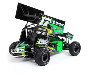 Losi 1/10 22S Sprint Car Brushless 2wd RTR - Green