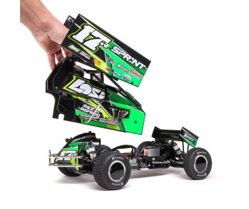 Losi 1/10 22S Sprint Car Brushless 2wd RTR - Green
