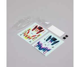 Losi Body, Wing, Clear: Micro-B