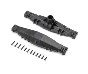 Losi Axle Housing Set, 1 Piece Rear Half: LMT 2.0