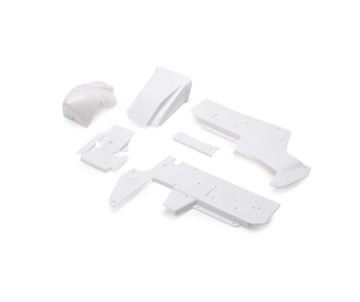 Losi Body Panel Set, White: 22S Sprint