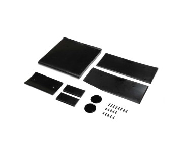Losi Wing Panel Set, Black: 22S Sprint