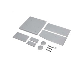Losi Wing Panel Set, Silver: 22S Sprint
