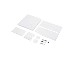 Losi Wing Panel Set, White: 22S Sprint
