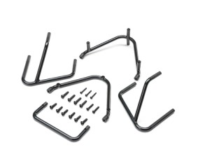 Losi Bumper Set, Black: 22S Sprint