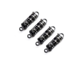 Losi Aluminum Shock Set, On-Road, Assembled (4): GROM