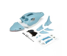 Losi Body Set Complete, Megalodon, Painted: Mini LMT
