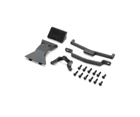 Losi Bumper, Body Mount Set: Micro-T