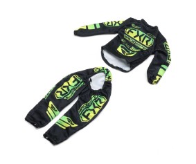 Losi Rider Jersey Set FXR Black Podium Gladiator: PM-SM