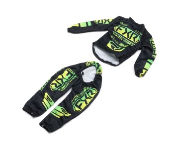 Losi Rider Jersey Set FXR Black Podium Gladiator: PM-SM