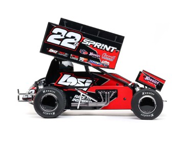 Losi 1/10 22S Sprint Car Brushless 2wd RTR (Battery & Charger Included) - Red