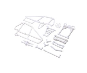 Losi Cage Set, White: 22S Sprint