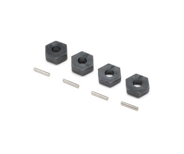 Losi Wheel Hex Set: 22S Sprint