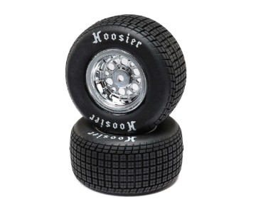 Losi Rear Tire Set, Mounted, Soft: 22S Sprint