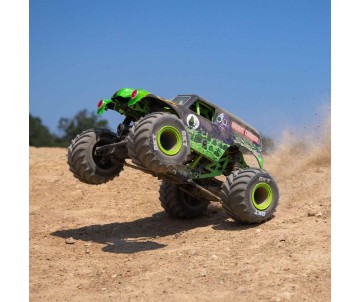 Losi 1/18 Mini LMT Grave Digger Monster Truck 4X4 RTR (Battery & Charger Included) - Green