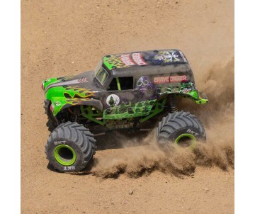 Losi 1/18 Mini LMT Grave Digger Monster Truck 4X4 RTR (Battery & Charger Included) - Green