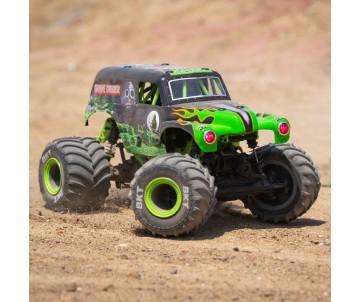 Losi 1/18 Mini LMT Grave Digger Monster Truck 4X4 RTR (Battery & Charger Included) - Green