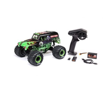 Losi 1/18 Mini LMT Grave Digger Monster Truck 4X4 RTR (Battery & Charger Included) - Green