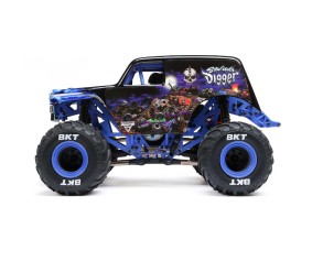 Losi 1/18 Mini LMT Son Uva Digger Monster Truck 4X4 RTR (Battery & Charger Included) - Blue