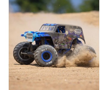 Losi 1/18 Mini LMT Son Uva Digger Monster Truck 4X4 RTR (Battery & Charger Included) - Blue