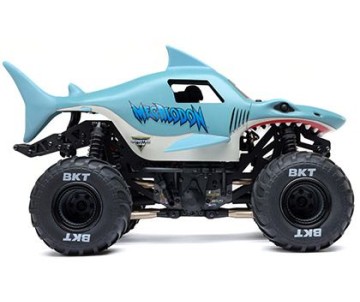 Losi 1/18 Mini LMT Megalodon 4X4 Monster Truck RTR (Battery & Charger Included) - Blue