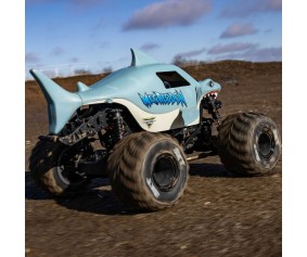Losi 1/18 Mini LMT Megalodon 4X4 Monster Truck RTR (Battery & Charger Included) - Blue