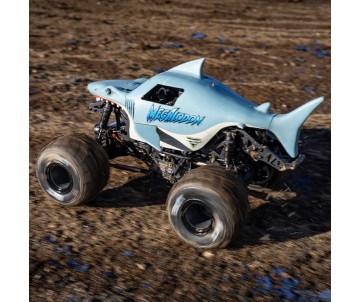 Losi 1/18 Mini LMT Megalodon 4X4 Monster Truck RTR (Battery & Charger Included) - Blue