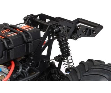 Losi 1/18 Mini LMT Zombie RTR - Battery and Charger Included - Red