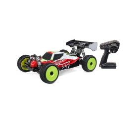 Losi 1/8 8IGHT-XE Race Buggy Brushless 4X4 RTR - Clear