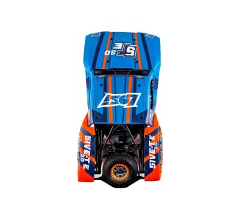 Losi 1/5 5IVE-TE 3.0 Electric 4WD Desert Truck RTR - Orange/Blue