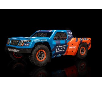 Losi 1/5 5IVE-TE 3.0 Electric 4WD Desert Truck RTR - Orange/Blue